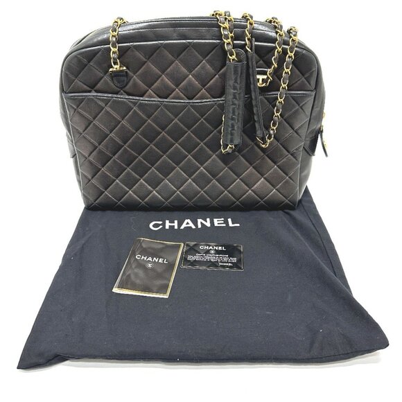 CHANEL Vintage Black Shoulder Bag - Picture 16 of 16